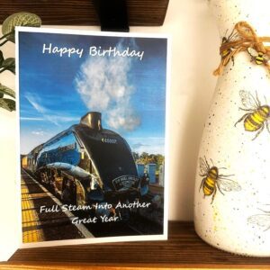 Birthday Card "Full Steam..."